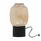 BePureHome Lampada da tavolo Bubble l ottone anticato