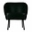 BePureHome Vogue sillón terciopelo cuero negro