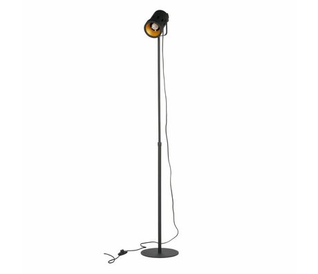 WOOOD Bente lampadaire métal noir
