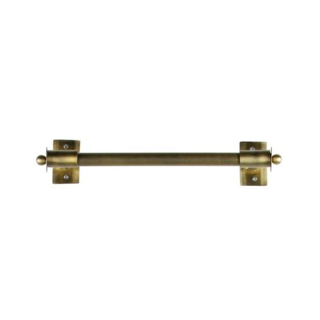 WOOOD Pleun wall rack metal brass antique m