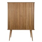 Zuiver Cupboard barber natural brown wood 100x45x140cm