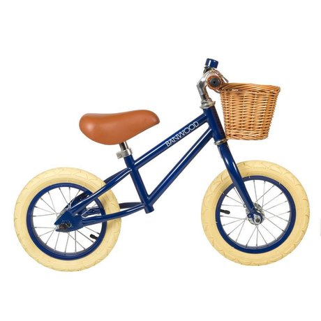 Banwood Ruota per bambini per primo andare blu navy 65x20x41cm