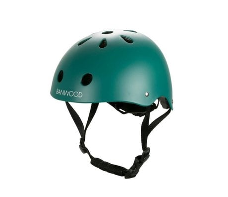 Banwood Bicycle helmet child dark green 24x21x17,5cm