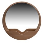Zuiver Ronda de Wall Mirror en roble, Ø60x8cm