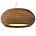 Graypants Lámpara colgante de Ohio 32 de cartón, marrón, Ø82x33cm