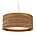Graypants Hængende lampe Drum 18 pap, brun, Ø45x21cm