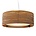Graypants Hængende lampe Drum 24 pap, brun, Ø61x24cm