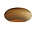 Graypants Lámpara colgante de disco 16 de cartón, marrón, Ø43x19cm
