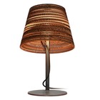 Graypants Tilt Table Lamp Table made of cardboard, brown, Ø34x24xcm