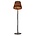 Graypants Floor lamp Tilt Floor cardboard, brown, Ø46x35xcm