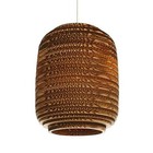 Graypants Suspension ausi 8 de carton, brun, Ø19x24cm