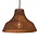 Graypants Hængende lampe Work 12 pap, brun, Ø31x20cm