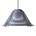 Graypants Lámpara colgante Vela de aluminio, gris, Ø44x25cm