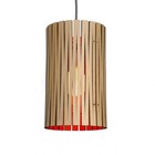 Graypants Hængende lampe Selwyn pap, orange, Ø18x32cm