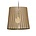 Graypants Lampe suspendue Ripley en carton, noir, Ø29x31cm
