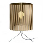 Graypants Leland table lamp made of cardboard, black, Ø26x47cm