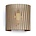 Graypants Wall lamp Rita cardboard, black, Ø30x32cm