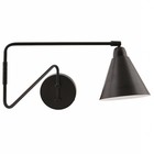 Housedoctor Wall lamp Game metallic black / white Ø15x13x70cm