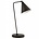 Housedoctor Lámpara de mesa de juego de metal, negro / blanco, H50cm