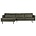 BePureHome Rodeo chaise longue left army