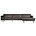 BePureHome Chaise longue Rodeo droite noir