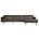 BePureHome Rodeo chaise longue right black