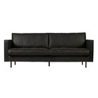 BePureHome Rodeo classic sofa 2,5-seater black