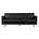 BePureHome Rodeo klassisk sofa 2,5-sæders sort