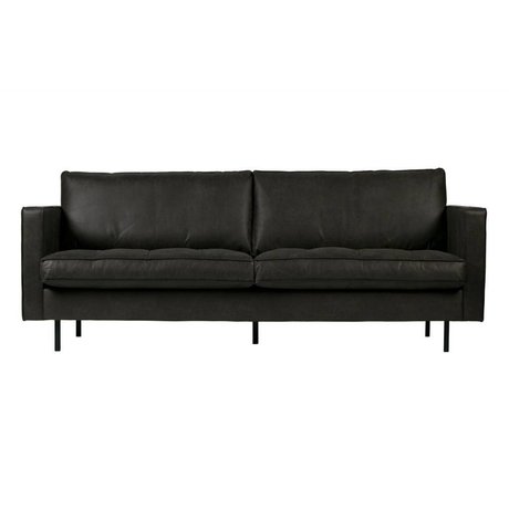 BePureHome Rodeo klassisk sofa 2,5-sæders sort