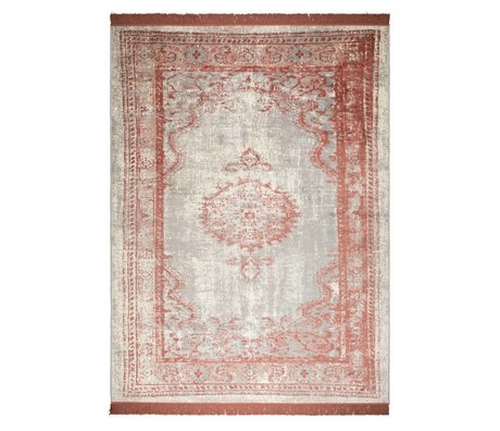 Zuiver Carpet Marvel Blush red textile 170x240cm