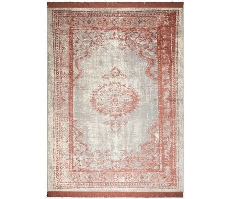 Zuiver Carpet Marvel Blush red textile 200x300cm