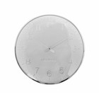 Riverdale Wall clock Ritz silver metal Ø40cm