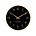 Riverdale Reloj de pared Ritz metal negro Ø40cm.