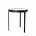 Riverdale Table d'appoint Amaro noir 45x45x50,5cm