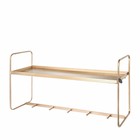 Riverdale Garderobe Amaro gold 41x80x25cm