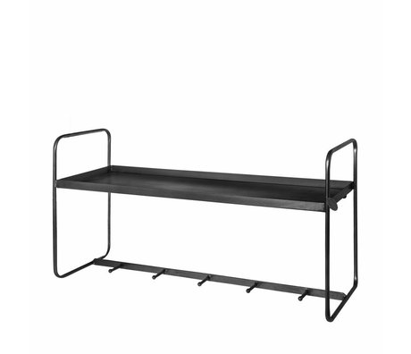 Riverdale Armoire Amaro noir 41x80x25cm