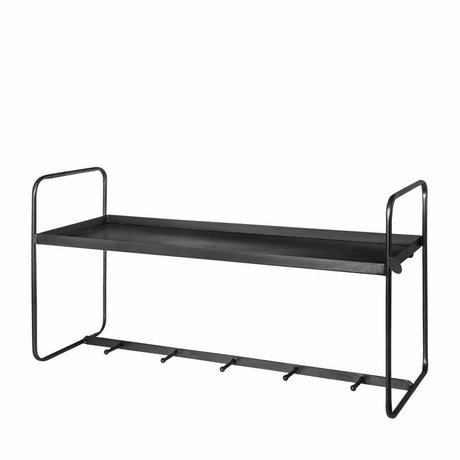 Riverdale Armoire Amaro noir 41x80x25cm