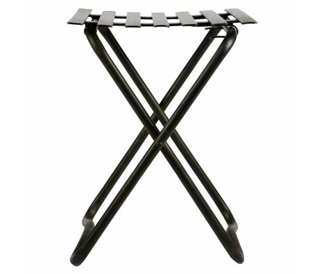 BePureHome Modig afføring metal sort