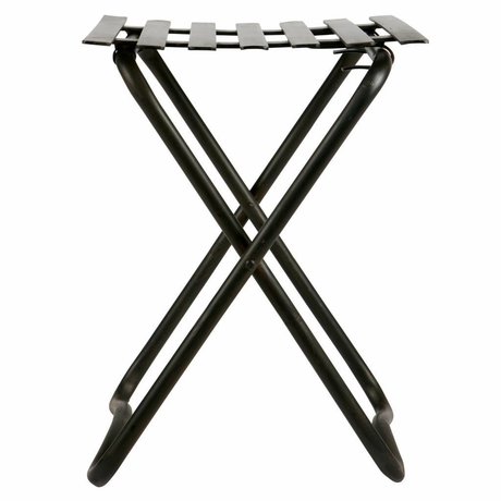 BePureHome Brave tabouret en métal noir