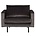 BePureHome Rodeo fauteuil velvet anthracite gray