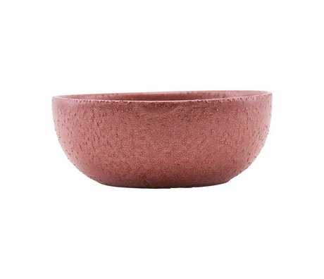 Housedoctor Skål Diva rød keramik Ø13,5cm