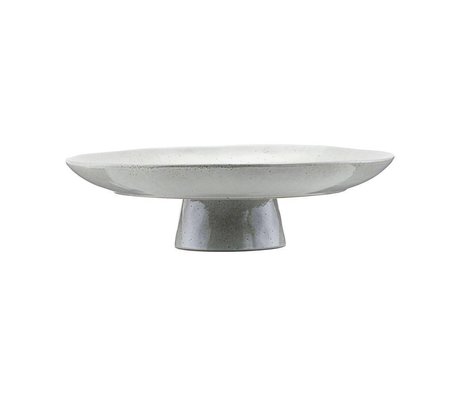 Housedoctor Kageplade gråblå tone Ø32x8,3cm