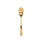 Housedoctor Teaspoon gold steel 14,3cm