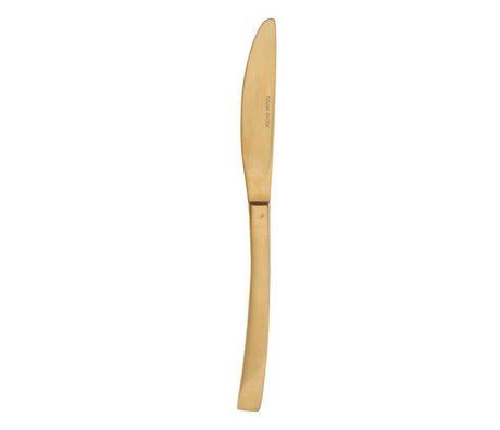 Housedoctor Coltello in acciaio oro 22,2 cm