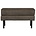 BePureHome Stool Rodeo army green leather 45x84x54cm