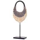 Riverdale Ornament halskette braun Kunststoff Metall 55cm