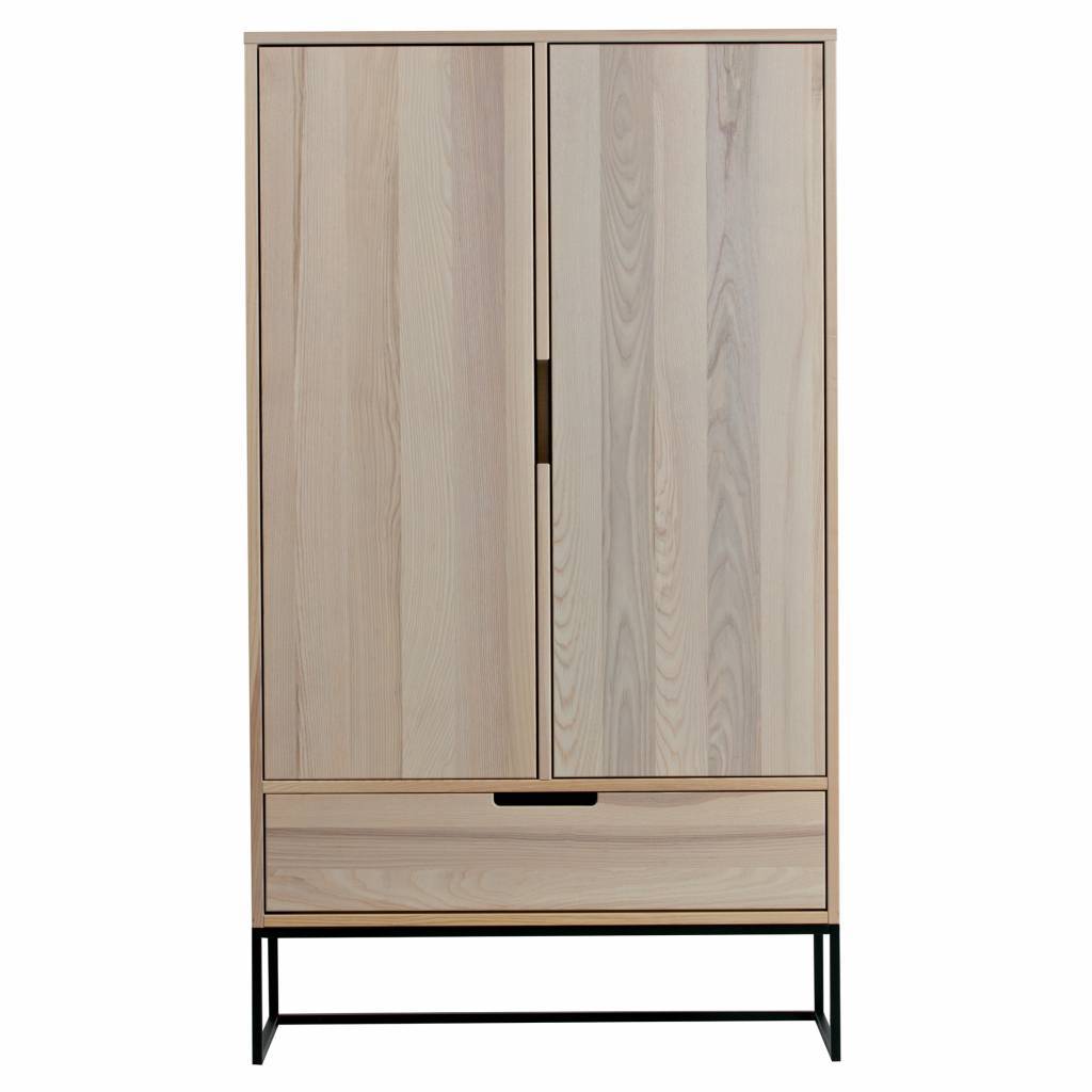 Woood Silas 2 Door Cabinet Ash Brushed Sydney Lefliving Com