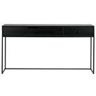 WOOOD Silas sidetable cepillado roble negro