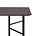 Ferm Living Plateau de table Mingle 160cm linoléum en bois taupe 160x90x2,5cm