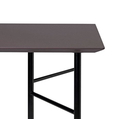 Ferm Living Table top Mingle 160cm taupe wood linoleum 160x90x2,5cm